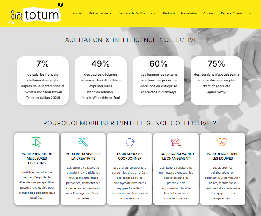 Home page site In Totum